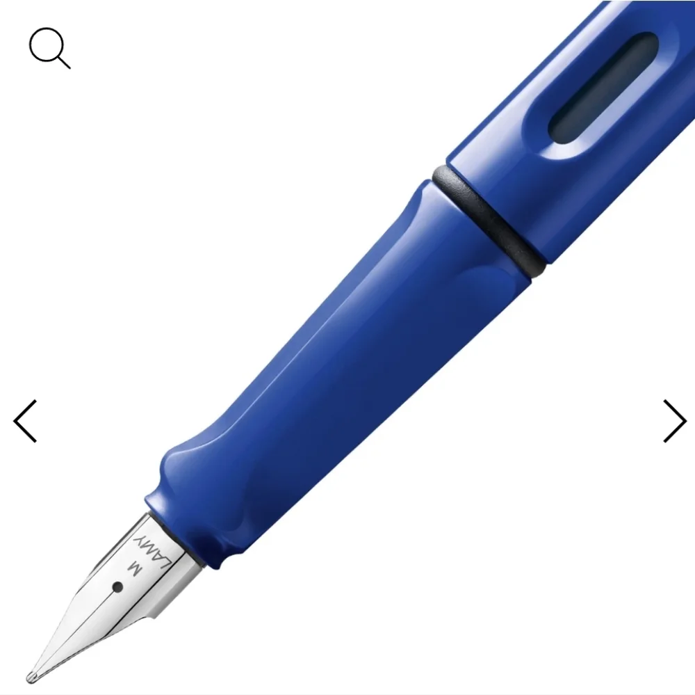❤️BUY 10 GET 5 FREE LAMY safari Fountain Pen vista, Color blue